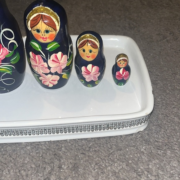 Vintage Russian Nesting Dolls Matryoshka Dolls - Picture 3 of 5